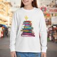 I'm OK Reading Books Library Bookworm Bookish Book Lover Youth Long Sleeve Tee
