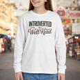 Introverted But Well-Read Book Lover Youth Long Sleeve Tee Introverted But Well-Read Book Lover Youth Long Sleeve Tee