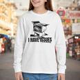 I Have Issues – Comic Book Collector Youth Long Sleeve Tee