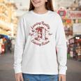 Leaving Reality Entering Fiction Book Lover Youth Long Sleeve Tee