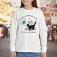 Life Is Better With Yarn Cats And Books Youth Long Sleeve Tee