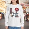 Love Books Reading Youth Long Sleeve Tee
