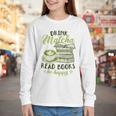 Matcha Green Tea Latte Drink Matcha Read Books Be Happy Youth Long Sleeve Tee