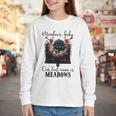 Meadows Baby Our Last Name Is Meadows Dark Romance Smut Book Youth Long Sleeve Tee