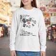Mean Girls Burn Book Cover Art Youth Long Sleeve Tee
