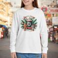 North Pole Book Club Books Reading Mug Gingerbread Youth Long Sleeve Tee