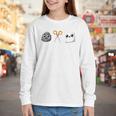 Nothing Beats Reading Bookworm Librarian Book Nerd Youth Long Sleeve Tee