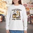 Read Books Be Kind Stay Weird Bookish Silly Goose Reading Youth Long Sleeve Tee
