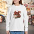 I Read Because Roasting People Is Frowned Upon Dragon Book Premium Tri-Blend Youth Long Sleeve Tee I Read Because Roasting People Is Frowned Upon Dragon Book Premium Tri-Blend Youth Long Sleeve Tee