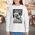 Science Fiction Writer At Work Vintage Book Cover Youth Long Sleeve Tee Science Fiction Writer At Work Vintage Book Cover Youth Long Sleeve Tee