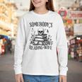 Somebody's Smut Reading Wife Smutty Book Lovers Youth Long Sleeve Tee Somebody's Smut Reading Wife Smutty Book Lovers Youth Long Sleeve Tee