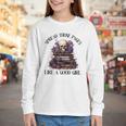 Spread Those Pages Like A Good Girl Dark Romance Spicy Books Youth Long Sleeve Tee Spread Those Pages Like A Good Girl Dark Romance Spicy Books Youth Long Sleeve Tee