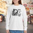 Thick Thighs And Kinky Smut Vibes Spicy Book Lovers Youth Long Sleeve Tee