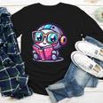 Adorable Book Lover Robot With Reading Glasses Cute Youth Long Sleeve Tee