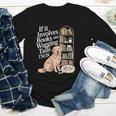 Book And Dog Lover Bookworm Reader Book Lover Youth Long Sleeve Tee