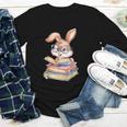 Bunny Rabbit Reading Books Rabbit Books Bunny Reader Youth Long Sleeve Tee Bunny Rabbit Reading Books Rabbit Books Bunny Reader Youth Long Sleeve Tee
