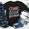 Comic Book Historian Vintage Comic Book Collector Youth Long Sleeve Tee