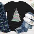 Cute Bookmas Christmas Book Tree Book Lover Teacher Youth Long Sleeve Tee