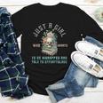 Dark Romance Women STFUATTDLAGG Smutt Book Merch Good Girl Youth Long Sleeve Tee
