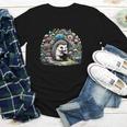 Hedgehog Reading Book Lake Scenery Reading Youth Long Sleeve Tee Hedgehog Reading Book Lake Scenery Reading Youth Long Sleeve Tee