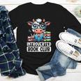 Introverted Book Club Reading Lover Cow Youth Long Sleeve Tee Introverted Book Club Reading Lover Cow Youth Long Sleeve Tee