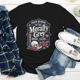 Morally Grey Merch Dark Romance Romantasy Smutty Book Lover Youth Long Sleeve Tee