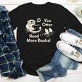 You Otter Read More Books Cute Otter Book Lover Youth Long Sleeve Tee