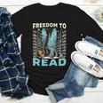 Read Banned Books Bookworm Book Lover Reading Literature Youth Long Sleeve Tee
