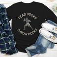 Read Books Throw Hooks Boxing Literacy Shirt Youth Long Sleeve Tee
