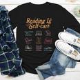 Reading Is Self Care Mental Health Read More Book Youth Long Sleeve Tee
