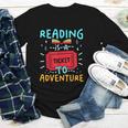 Reading Is A Ticket To Adventure Fun Book Lovers Fun Youth Long Sleeve Tee