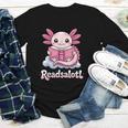 Readsalotl Axolotl Reading Cute Book Lover Bookworm Youth Long Sleeve Tee Readsalotl Axolotl Reading Cute Book Lover Bookworm Youth Long Sleeve Tee