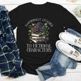 Romance Book Shirt Emotionally Attached Fictional Characters Youth Long Sleeve Tee