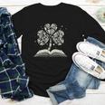 Shamrock Books St Patricks Day Bookworm Librarian Youth Long Sleeve Tee