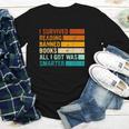 I Survived Reading Banned Books All I Got Was Smarter Youth Long Sleeve Tee