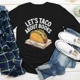 Taco Books Mexican Reading Teacher Book Lovers Bookish Youth Long Sleeve Tee