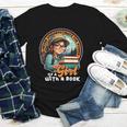 Never Underestimate The Power Of a Girl With a Book Reading Youth Long Sleeve Tee