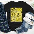 Varsity-Gold Yellow Comic Book University Varsity-Gold Youth Long Sleeve Tee
