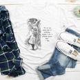 Alice Adventures Wonderland Vintage Book Quote Lewis Carrol Youth Long Sleeve Tee