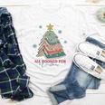 All Booked For Christmas Book Christmas Tree Lights Bookish Youth Long Sleeve Tee All Booked For Christmas Book Christmas Tree Lights Bookish Youth Long Sleeve Tee