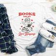 Books Are My LoveLanguage Cupid Valentines Youth Long Sleeve Tee Books Are My LoveLanguage Cupid Valentines Youth Long Sleeve Tee