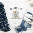 Chapter 30 Book Lovers & Readers 30th Birthday Wildflowers Youth Long Sleeve Tee