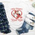 We Didn't Even Kiss Hockey Romance Book Youth Long Sleeve Tee