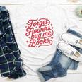 Forget Flowers Buy Me Books Youth Long Sleeve Tee