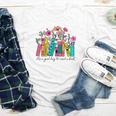 It's A Good Day To Read A Book Floral Book Lovers Librarian Youth Long Sleeve Tee