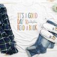 It’s a Good Day To Read a Book Lovers Library Reading Women Youth Long Sleeve Tee
