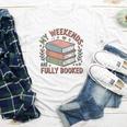 My Weekends Are Fully Booked Reading Book Lover Youth Long Sleeve Tee
