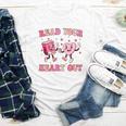Read Your Heart Out Teacher Valentine Book Youth Long Sleeve Tee