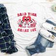Read Your Heart Out Valentines Day Teachers Book Lovers Youth Long Sleeve Tee