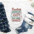 Reading Auntie Book Lover For Bookworm Aunt Youth Long Sleeve Tee
